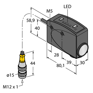 德国TURCK图尔克光电传感器R58ECRGB1Q