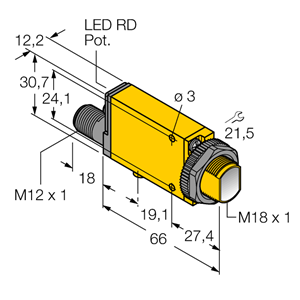 德国TURCK图尔克光电传感器MIAD9LVAGQ
