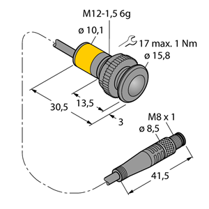 德国TURCK图尔克光电传感器SB12TRPRQ3