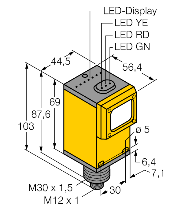 德国TURCK图尔克光电传感器Q45VR3LVQ