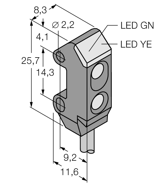 德国TURCK图尔克光电传感器VS1AN5C10