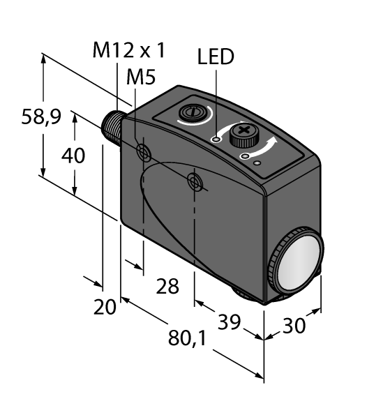 德国TURCK图尔克光电传感器R58ACR1Q8