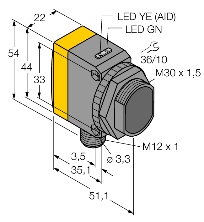 德国TURCK图尔克光电传感器QS30AF600Q