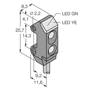 德国TURCK图尔克光电传感器VS1RP5CV10