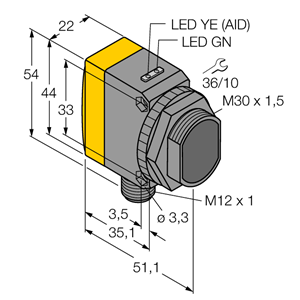 德国TURCK图尔克光电传感器QS30ARXH2OQ5