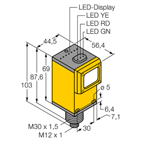 德国TURCK图尔克光电传感器Q45VR3LVQ
