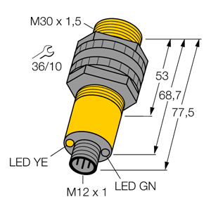 德国TURCK图尔克光电传感器S30S2P6LPQ