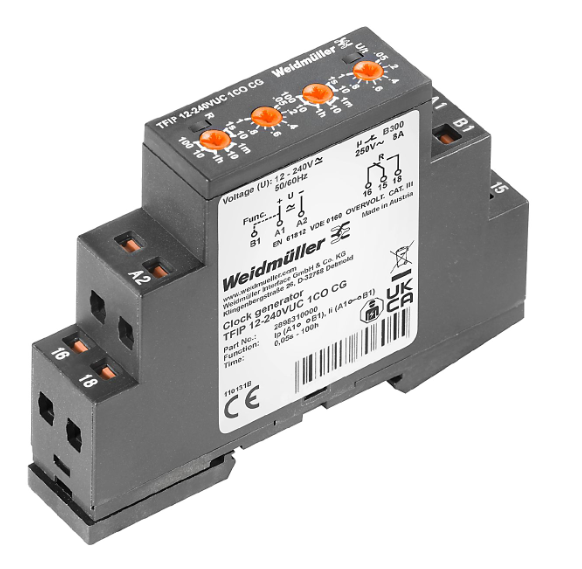 WEIDMULLER魏德米勒继电器TFIS 12-240VUC 1CO M7C