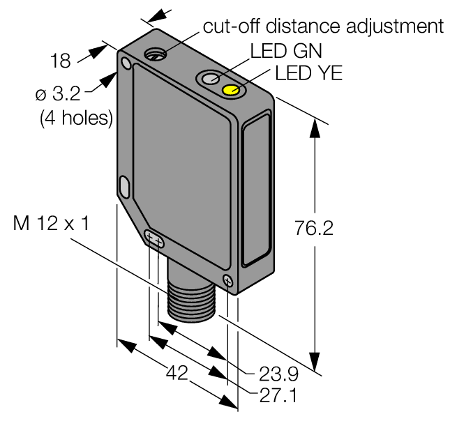 德国TURCK图尔克光电传感器QMT42VP6AFV400Q