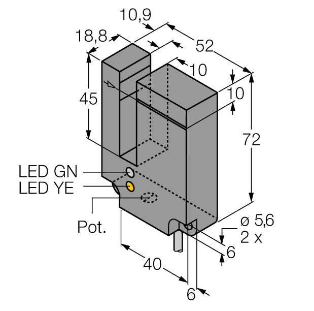 德国TURCK图尔克光电传感器SL10VB6VQ