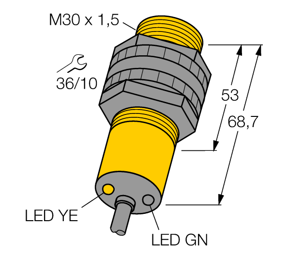 德国TURCK图尔克光电传感器S30SN6R