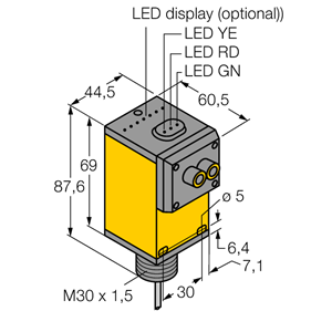 德国TURCK图尔克光电传感器Q45VR2F
