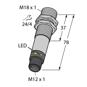 德国TURCK图尔克光电传感器M18SP6LQ