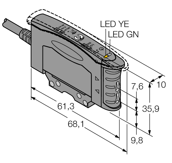 德国TURCK图尔克光电传感器D10AFP