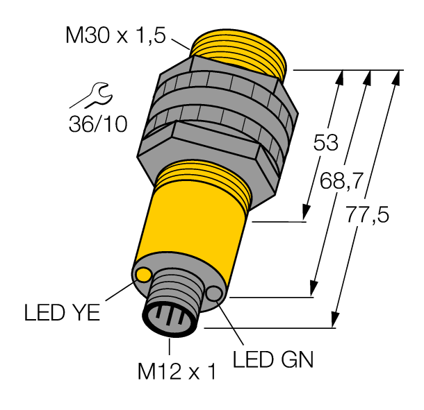 德国TURCK图尔克光电传感器S30SN6FF600Q