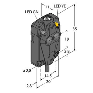 德国TURCK图尔克光电传感器Q10RP6D