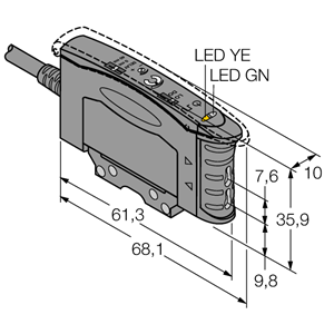 德国TURCK图尔克光电传感器D10AFP