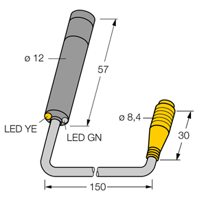 德国TURCK图尔克光电传感器M126E1LDQ