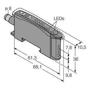 德国TURCK图尔克光电传感器D10BFPQ5