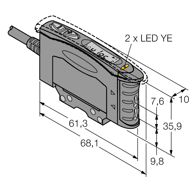 德国TURCK图尔克光电传感器D10IPFP