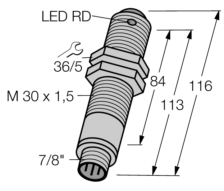 德国TURCK图尔克光电传感器SM2A30PRLNCQD