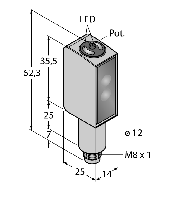 德国TURCK图尔克光电传感器QM26VPAF400Q5