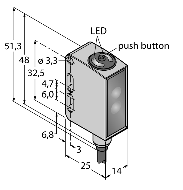 德国TURCK图尔克光电传感器QM26VPAF200-5M