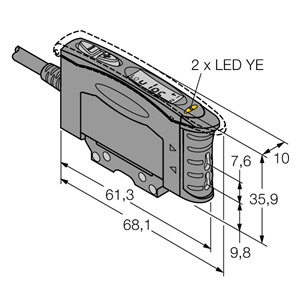 德国TURCK图尔克光电传感器D10IPFP