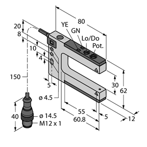 德国TURCK图尔克光电传感器SLM30B6QPMA