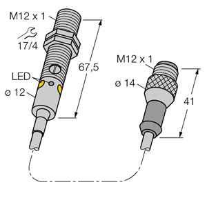 德国TURCK图尔克光电传感器M12APRQPMA20