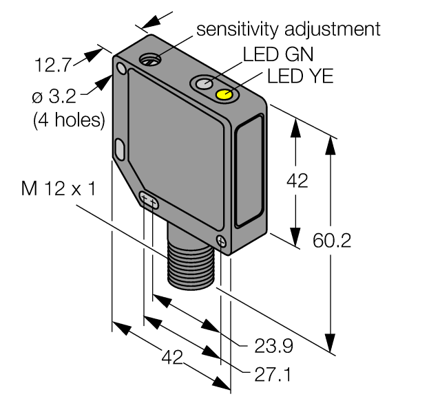 德国TURCK图尔克光电传感器QM42VN6RQ