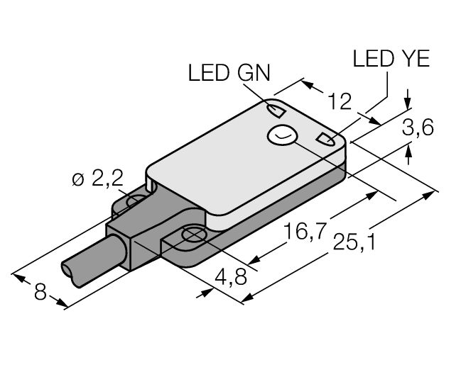 德国TURCK图尔克光电传感器VS2AP5R