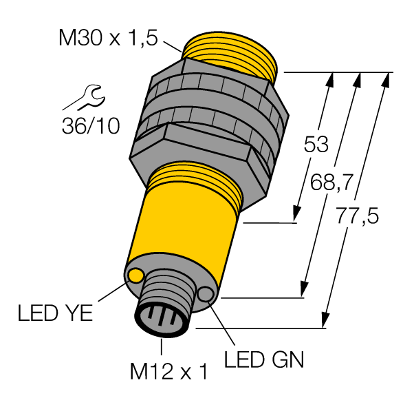 德国TURCK图尔克光电传感器S30SP6FF600Q