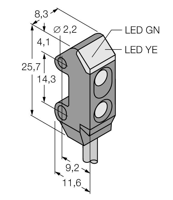 德国TURCK图尔克光电传感器VS1AP5CV20 W/30