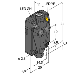 德国TURCK图尔克光电传感器Q10AP6DQ