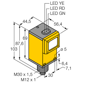 德国TURCK图尔克光电传感器Q45BB6LPQ5