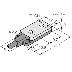 德国TURCK图尔克光电传感器VS2RN5CV15