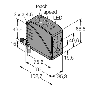德国TURCK图尔克光电传感器LT3NUQ