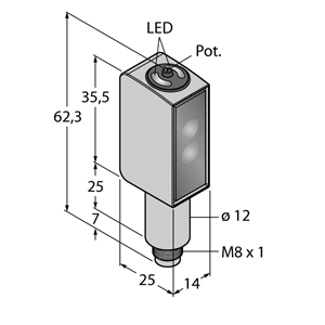 德国TURCK图尔克光电传感器QMH26VPLPQ7