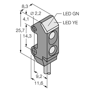 德国TURCK图尔克光电传感器VS1RP5CV20