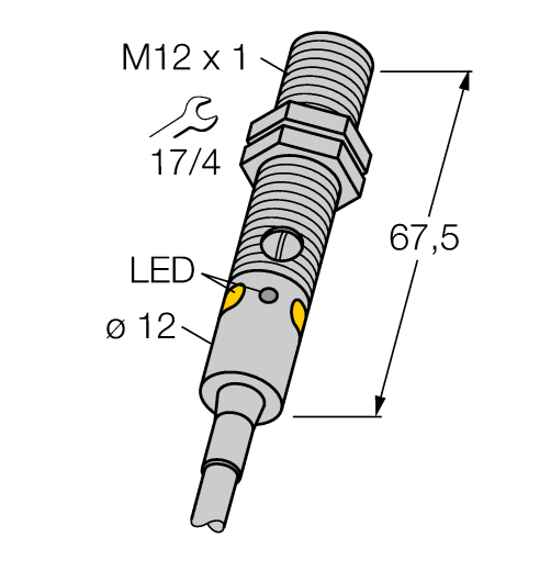 德国TURCK图尔克光电传感器M12PD W/30
