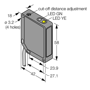 德国TURCK图尔克光电传感器QMT42VP6AFV400