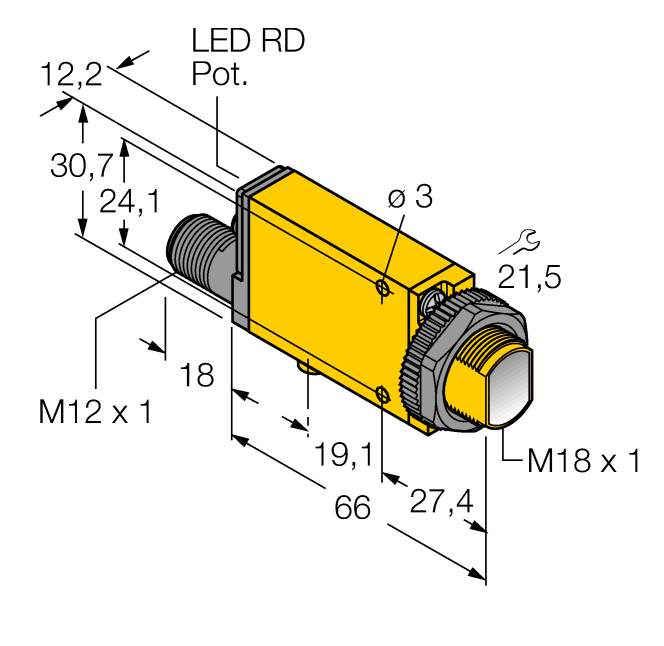 德国TURCK图尔克光电传感器SM312LVAGMHIQD