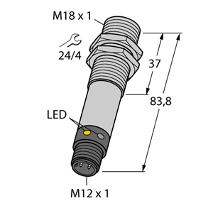 德国TURCK图尔克光电传感器M18SP6FF100Q