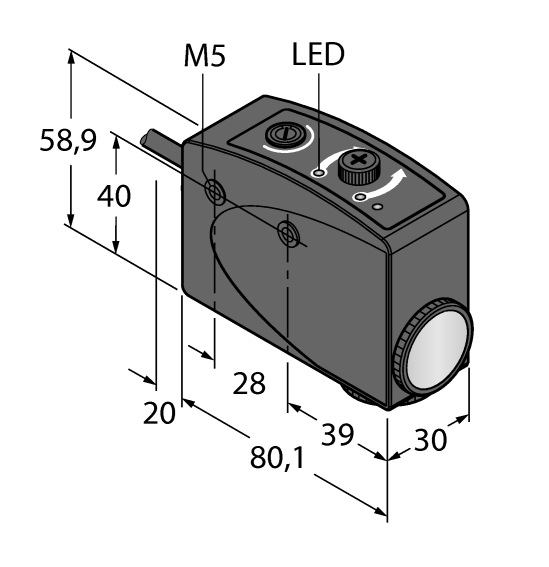 德国TURCK图尔克光电传感器R58ACG1Q8