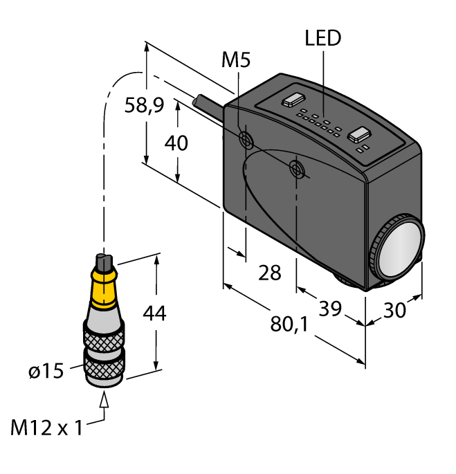 德国TURCK图尔克光电传感器R58BPCRGB2Q