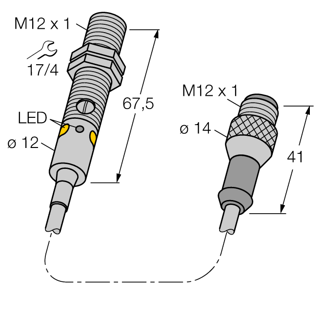 德国TURCK图尔克光电传感器M12NDQ5