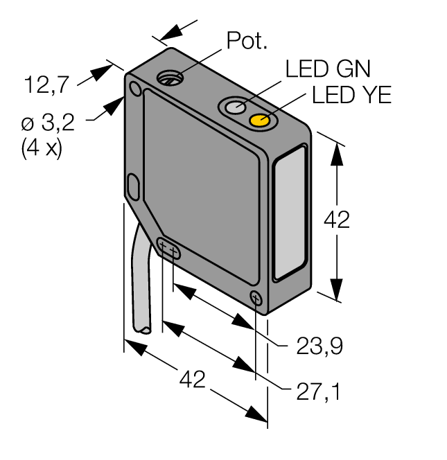 德国TURCK图尔克光电传感器QM42VP6R