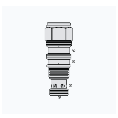 HYDRAFORCE海德福斯HPC42-J49先导平衡提升阀