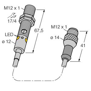 德国TURCK图尔克光电传感器M12NDQ5